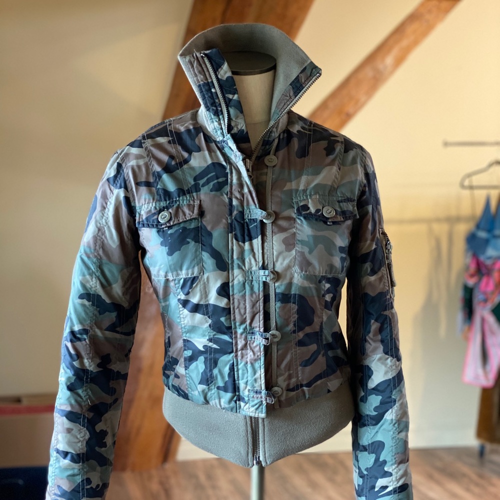 Camo Down jacket